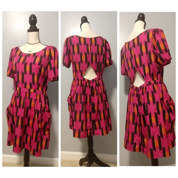 ABS Allen Schwartz Dresses & Skirts - Allen Schwartz Keyhole back button down dress